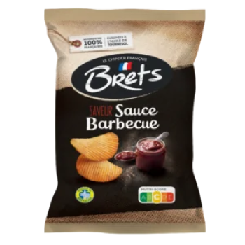 Chips Brets ondulées saveur Sauce Barbecue -  Kartoffelchips - Chips - Bretagne